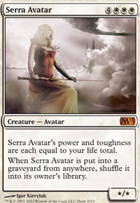 Featured card: Serra Avatar