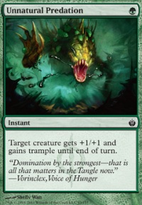 Featured card: Unnatural Predation