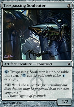 Trespassing Souleater feature for The Ultimate Dimir Stax