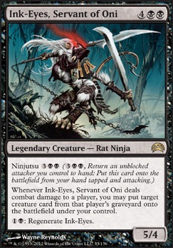 Ink-Eyes, Servant of Oni feature for Ink Eyes Kill and Reanimate