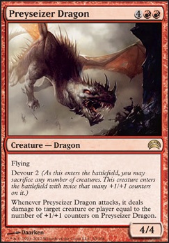 Featured card: Preyseizer Dragon