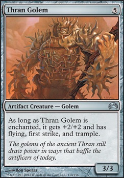 Featured card: Thran Golem