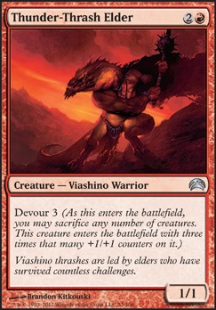 Featured card: Thunder-Thrash Elder