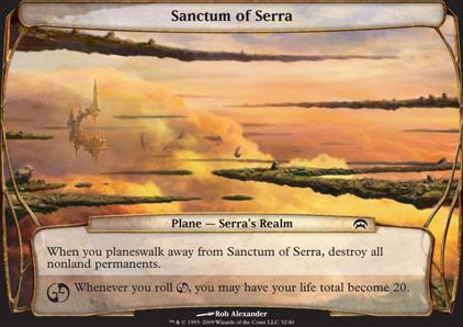 Sanctum of Serra feature for Multiverse History Deck