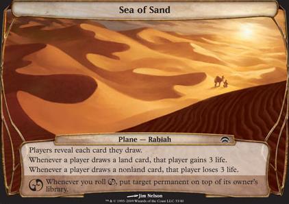 Featured card: Sea of Sand