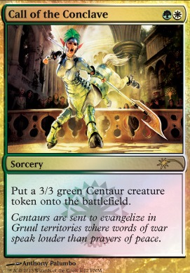 Call of the Conclave feature for Might of Mat’Selesnya