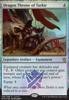 Featured card: Dragon Throne of Tarkir