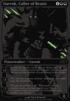 Featured card: Garruk, Caller of Beasts