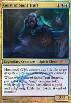 Geist of Saint Traft feature for Ghostly Invocation