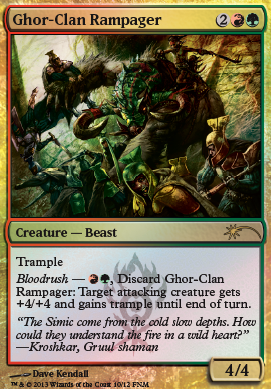 Featured card: Ghor-Clan Rampager