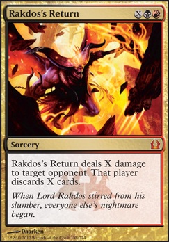 Featured card: Rakdos's Return