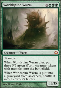 Featured card: Worldspine Wurm