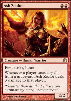 Ash Zealot feature for Red Aggro