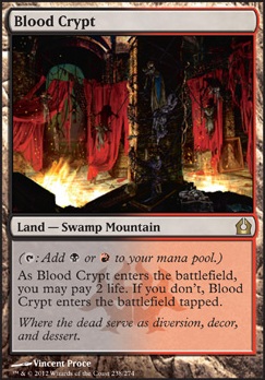 Blood Crypt feature for Grixis Delirium Shadow