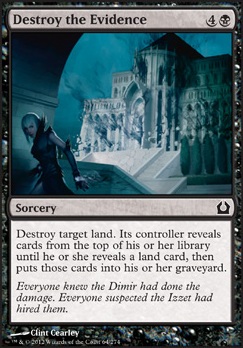 Featured card: Destroy the Evidence