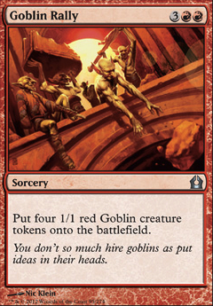 Featured card: Goblin Rally