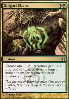 Golgari Charm feature for The Graveyard