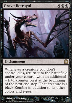 Grave Betrayal feature for Ashen Cold [[EDH]]