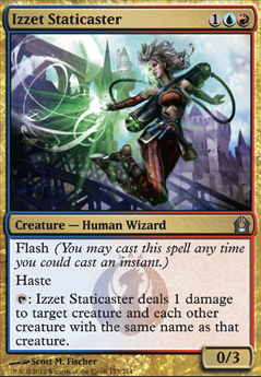 Commander: Izzet Staticaster
