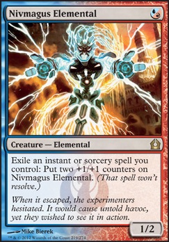 Featured card: Nivmagus Elemental