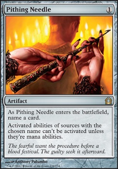 Featured card: Pithing Needle