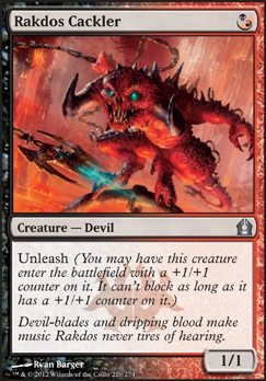 Rakdos Cackler feature for Gruul aggro