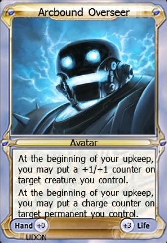 Featured card: Arcbound Overseer Avatar