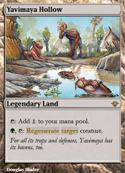 Featured card: Yavimaya Hollow