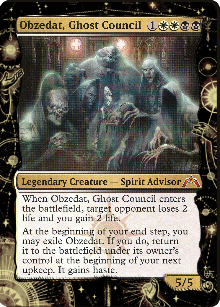 Commander: Obzedat, Ghost Council