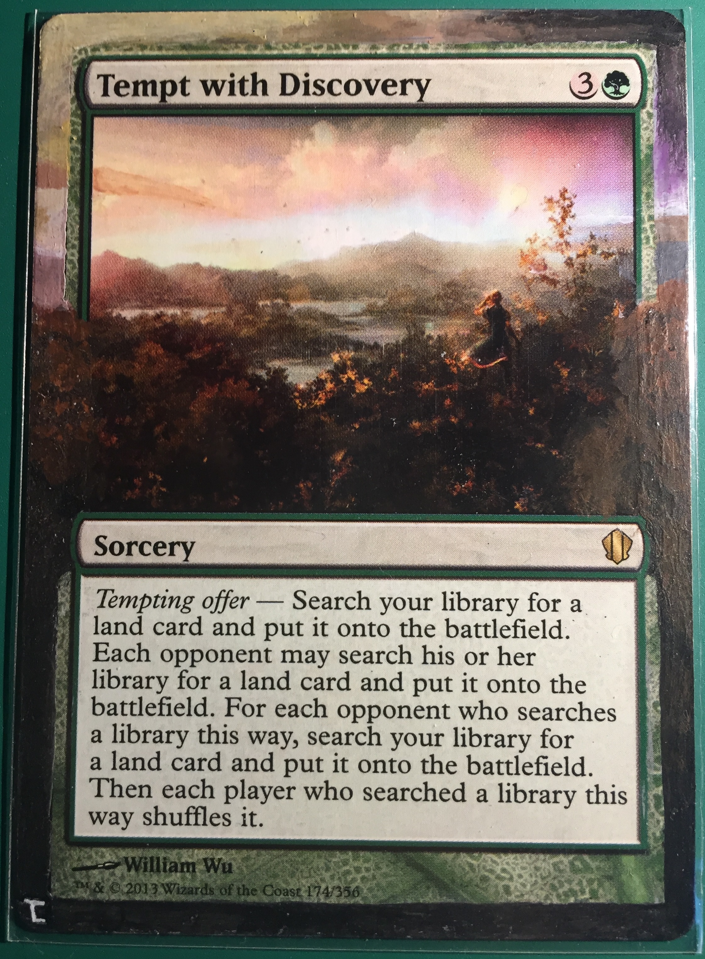 Magic The Gathering MTG Mystery Pack Card Tempt with Discovery 