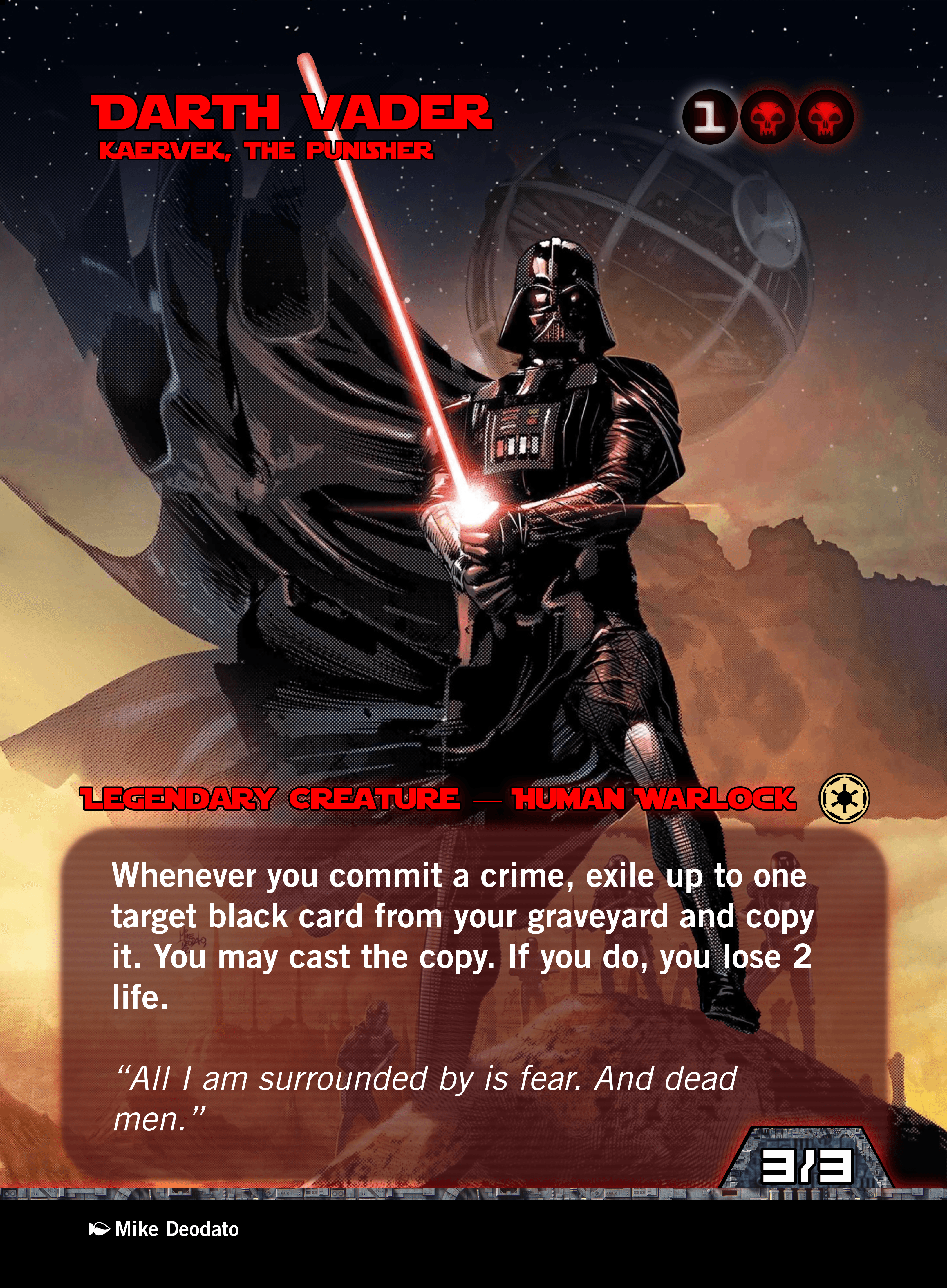 Kaervek, the Punisher feature for Rule the Galaxy [Kaervek, the Punisher]