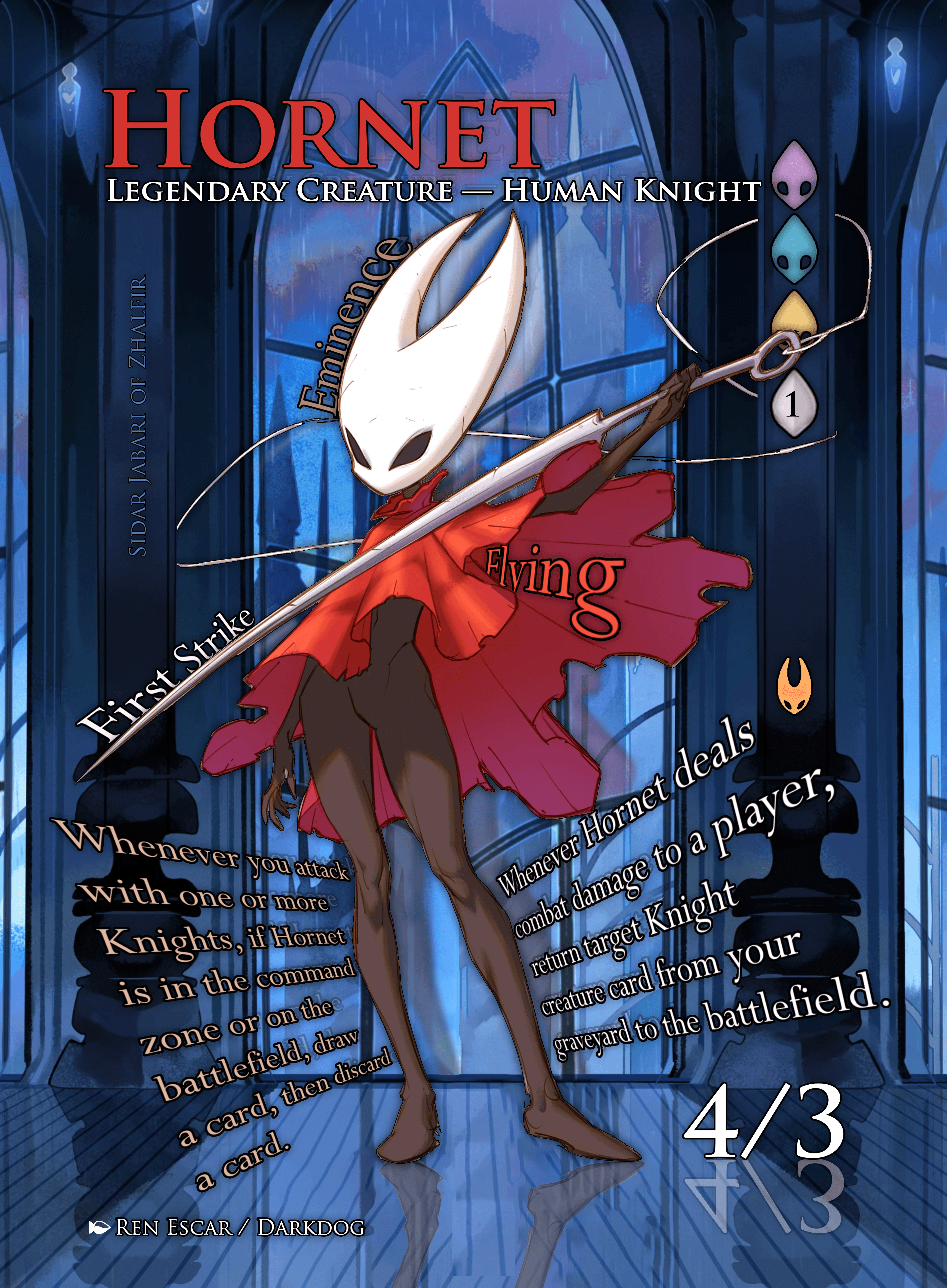 Sidar Jabari of Zhalfir feature for Knights of Silk and Void [Sidar Jabari of Zhalfir]