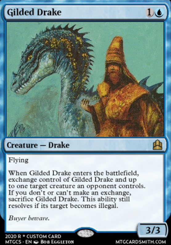 Gilded Drake  Magic The Gathering Proxy Cards