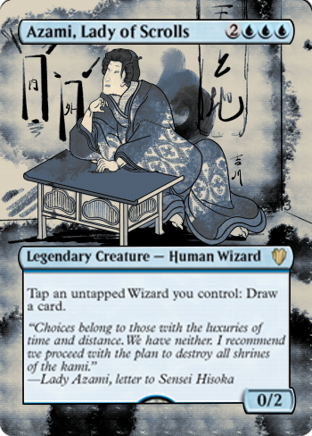 Azami Ukiyo-e (Commander / EDH MTG Deck)