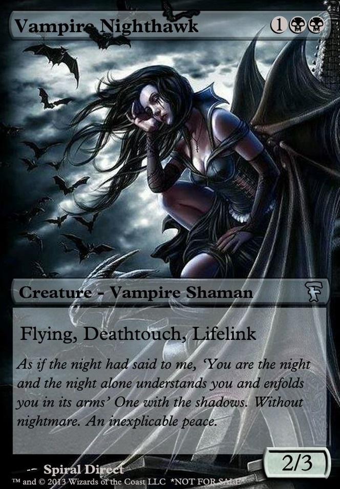 Vampire Nighthawk-Vampiro-Oh-m13 EN NM MTG MAGIC 