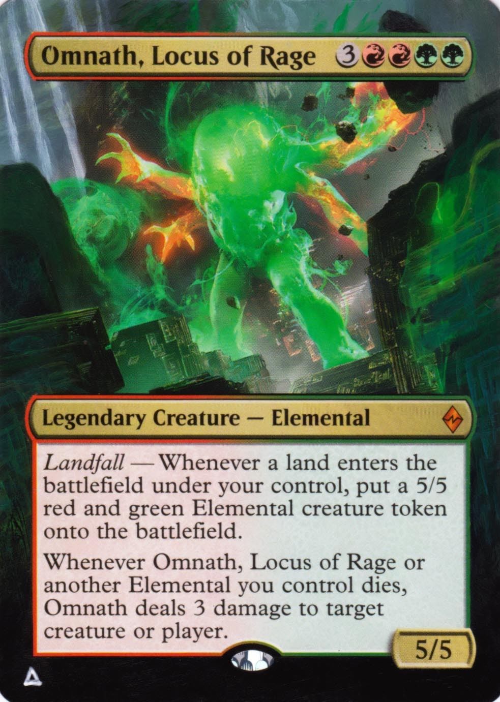 Commander: Omnath, Locus of Rage