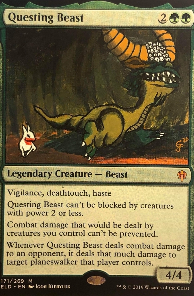 Questing Beast feature for Monty Python and the Holy Grail EDH