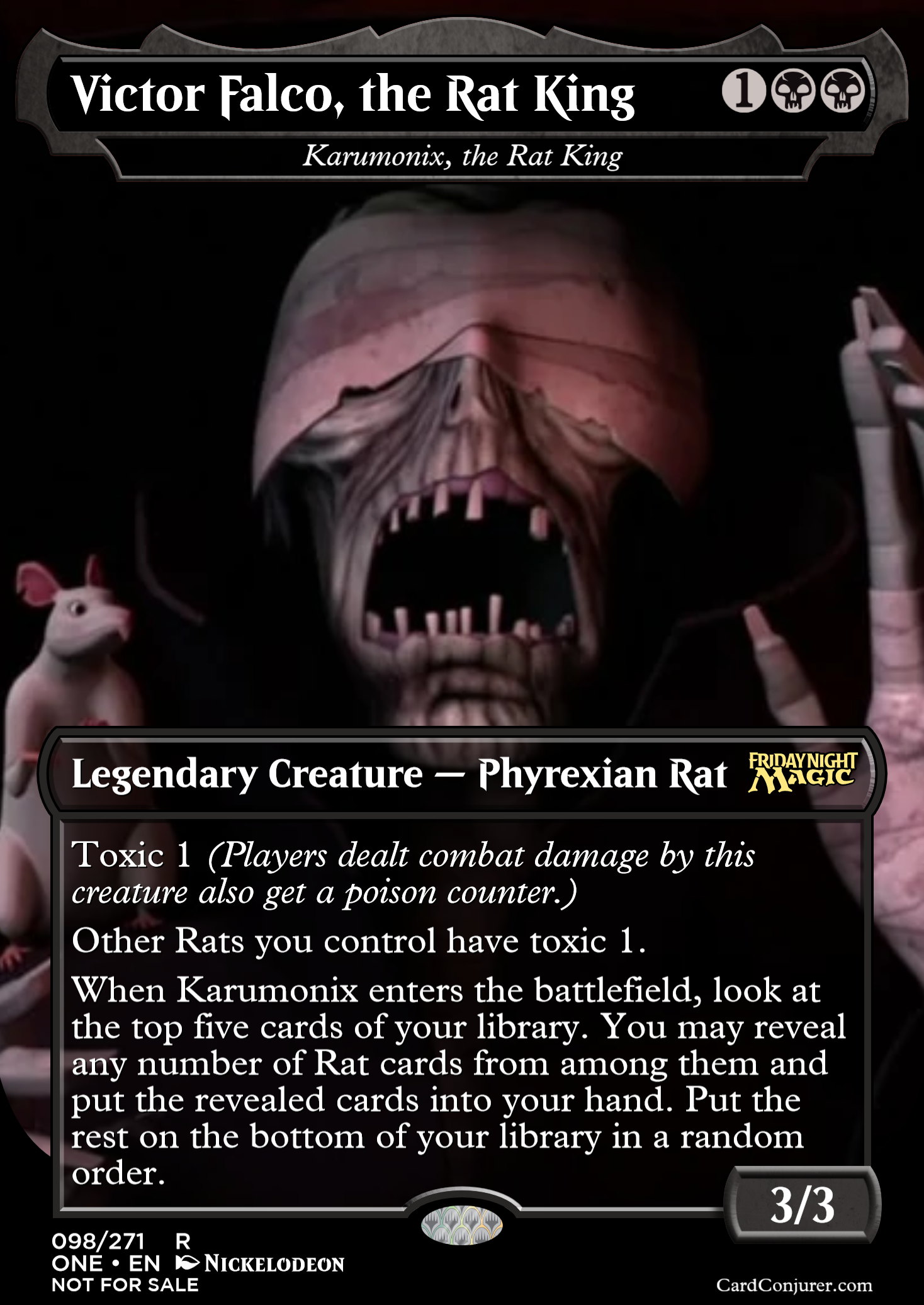 Karumonix, the Rat King, Phyrexia: All Will Be One