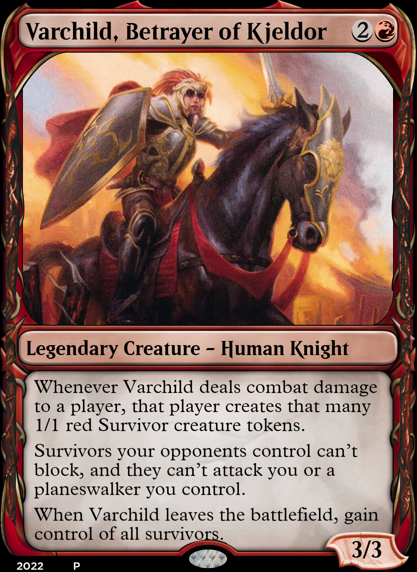 Featured card: Varchild, Betrayer of Kjeldor