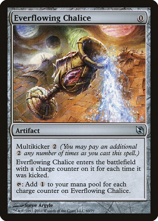 Commander MTG Magic the Gathering 1x EVERFLOWING CHALICE NM 