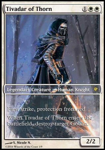 Tivadar of Thorn feature for Kylo Ren: Master of the Knights of Thorn