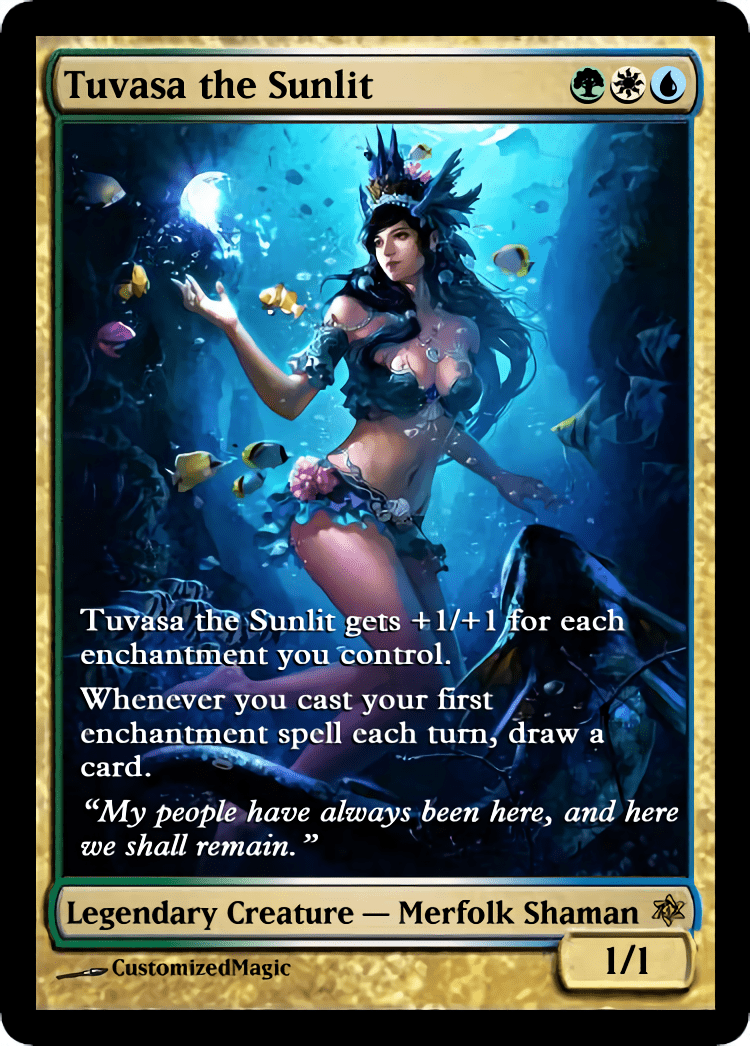 Featured card: Tuvasa the Sunlit
