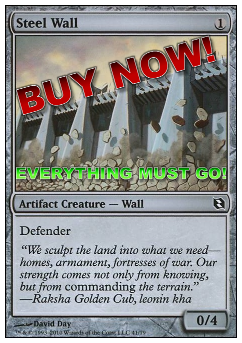Featured card: Steel Wall