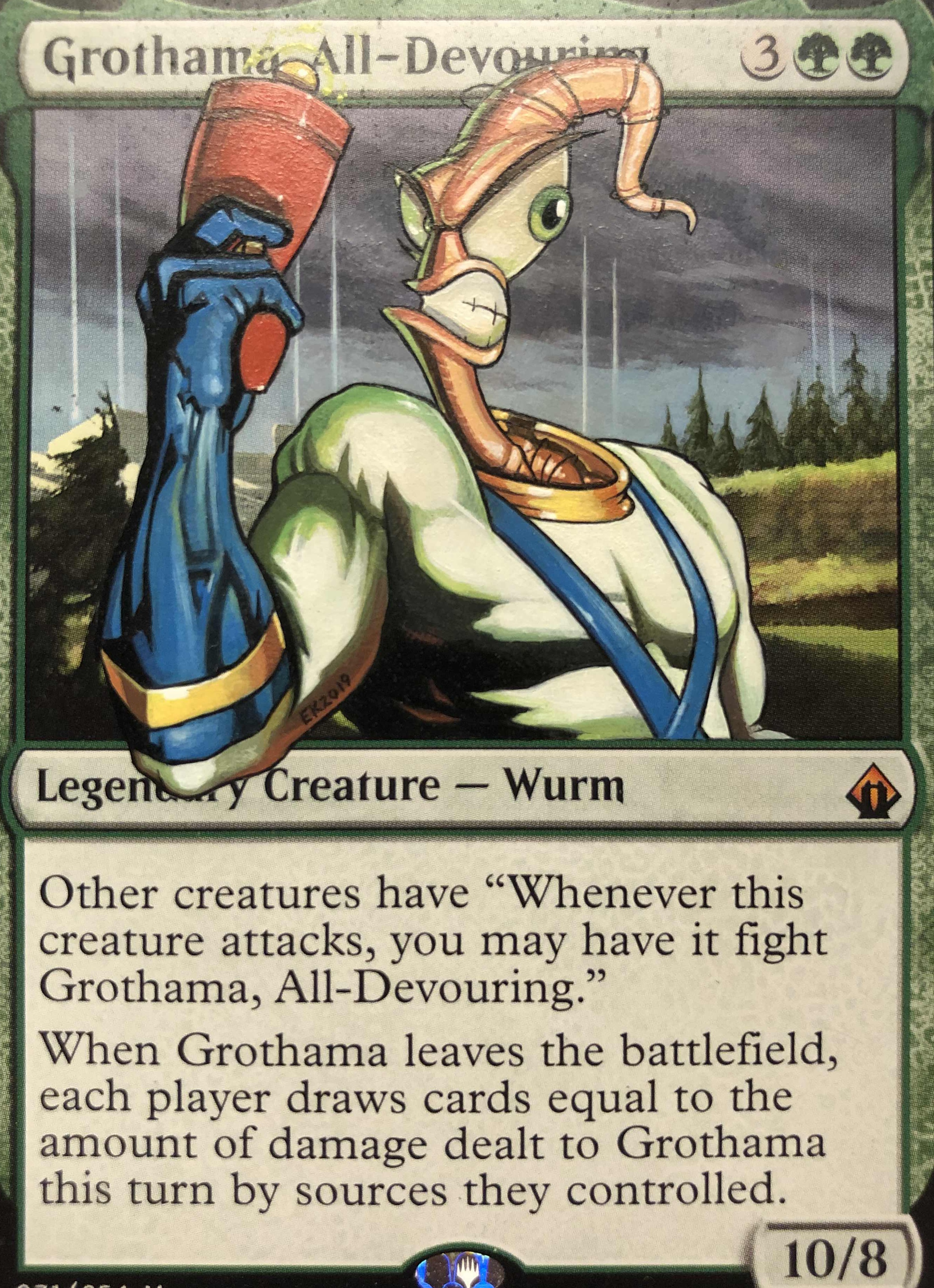 Featured card: Grothama, All-Devouring