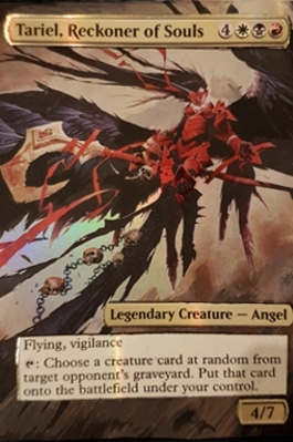Tariel, Reckoner of Souls feature for THE RED ANGEL'S LAUGHING |[PRIMER]|[EDH]| TARIEL