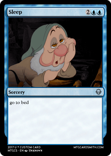 Featured card: Sleep