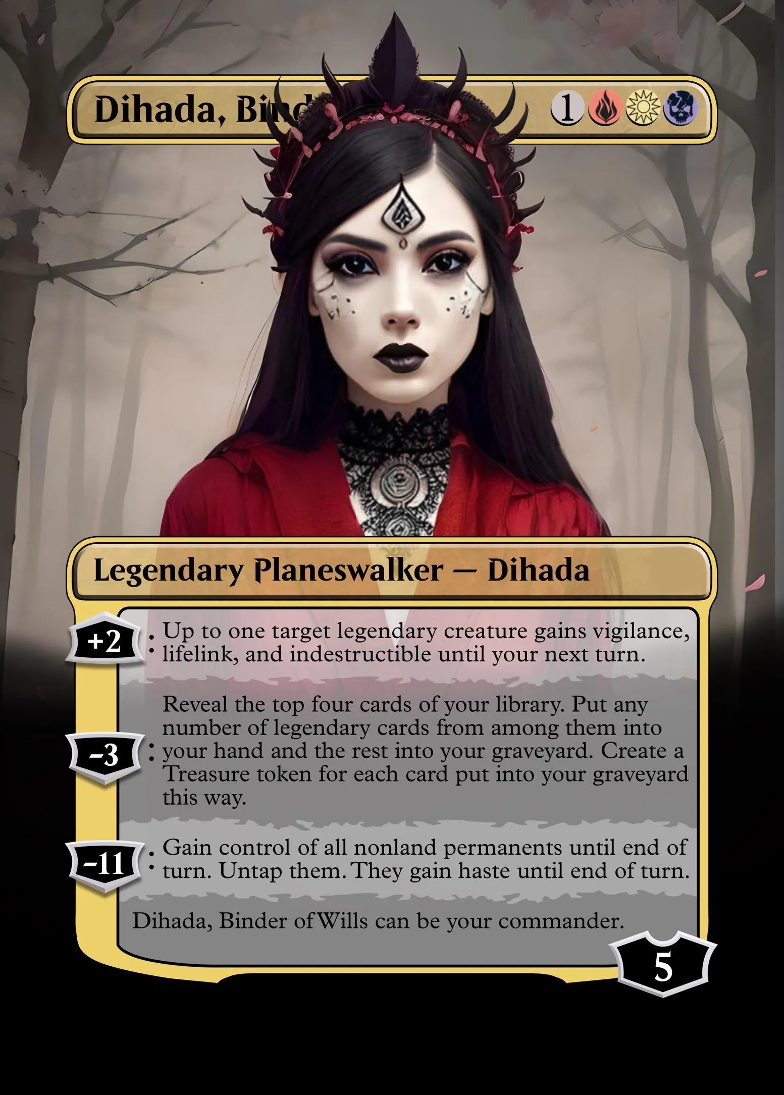 Featured card: Dihada, Binder of Wills