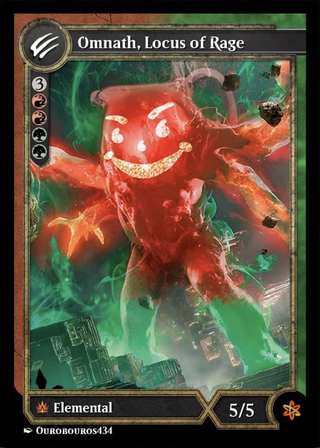 Featured card: Omnath, Locus of Rage