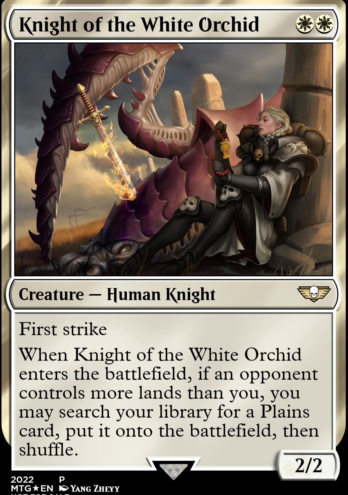 Knight Of The White Orchid 