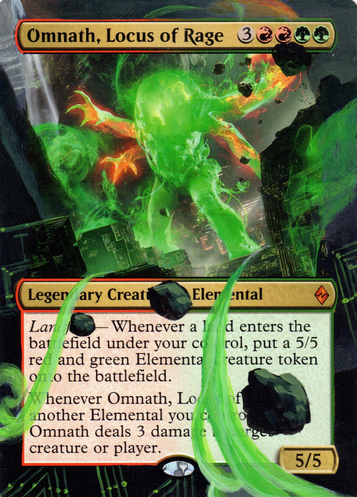 Commander: Omnath, Locus of Rage